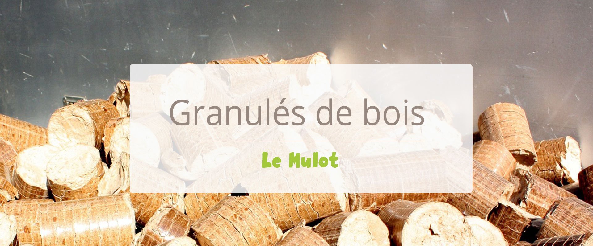 Granulés de bois pellets Morbihan